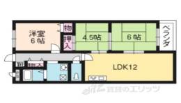 コーポ車道間取り図面