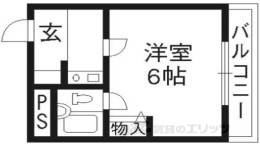 ヴィラエトワール西院間取り図面