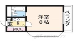 ヴィラエトワール西院間取り図面
