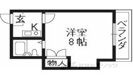 ヴィラエトワール西院間取り図面