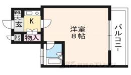 ヴィラエトワール西院間取り図面