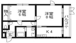 グレース西大路間取り図面
