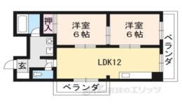 第２１長栄コーポ小山間取り図面