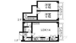 キャトル・ブランシュ間取り図面