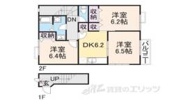 ヒルサイドハウスＡ間取り図面