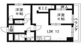 サンフローラ桂間取り図面