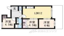 ファミリオ奥ノ坊間取り図面