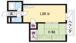 シャルレ１番館間取り図面