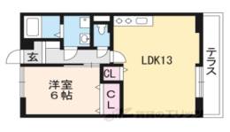 コーラルガーデン間取り図面