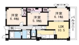 プリムヴェール間取り図面