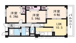 プリムヴェール間取り図面