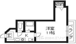 ハピネス神宮道間取り図面