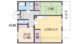 ソレイユ三宅２間取り図面