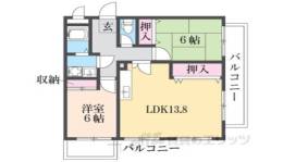 ソレイユ三宅２間取り図面