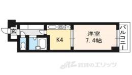 ブロンセ東寺間取り図面