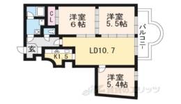 エグゼ東山間取り図面