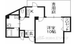 エリーフラッツ上桂間取り図面