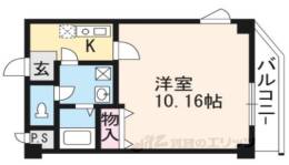 エリーフラッツ上桂間取り図面