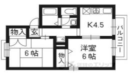 セジュール洛北間取り図面