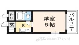 フロイデ東向日間取り図面