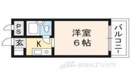 フロイデ東向日間取り図面