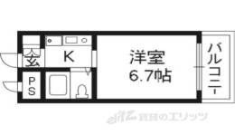 フロイデ東向日間取り図面