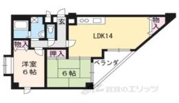 カサベルデ間取り図面