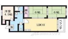 第二シャトーウメダ間取り図面