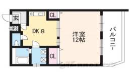 グレイス勧修寺間取り図面