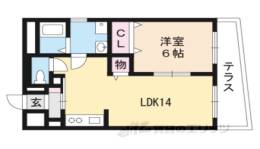 グレイス勧修寺間取り図面