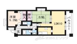 グランディオス京都東間取り図面