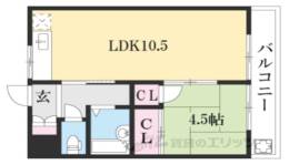 メゾンソレイユ間取り図面
