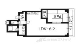 サンフローラ一本道間取り図面