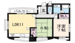 バードハイツユー間取り図面