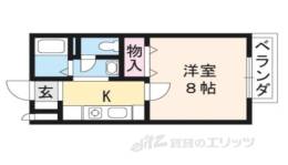 リヴィエール小栗栖間取り図面