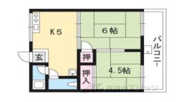 堂の池ハイツ間取り図面