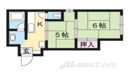 上笠南ハイツ間取り図面