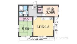 ベルエール長法寺間取り図面