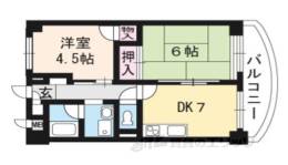 セレクテ西大路間取り図面