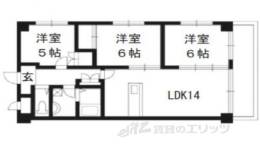 サウスビン間取り図面