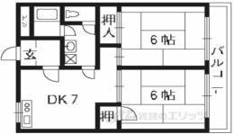 アベニュー中路間取り図面