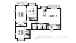 ヴィラ比叡間取り図面
