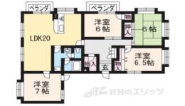 ヴィラ比叡間取り図面
