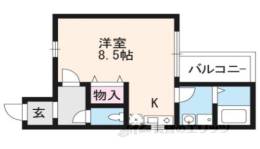 グランコスモ御所東間取り図面