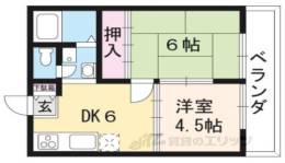 サンハイツ岩倉Ａ間取り図面