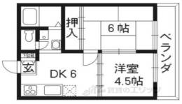 サンハイツ岩倉Ｂ間取り図面