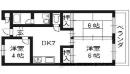 城陽ハイデンス間取り図面