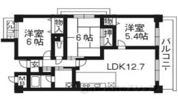 プレミール城陽間取り図面