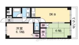 オークサンズ白川間取り図面