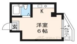 セントラル一乗寺間取り図面